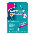 Produktbild: GAVISCON® Dual Suspension mit Zweifachwirkung gegen Sodbrennen · 12X10 ml · PZN