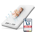 Produktbild: Ehrenkind® Kindermatratze Royal | Baby Matratze 120x200 Standard 100 by Oeko-TEX | Babymatratze 120x200 mit innovativem 3D Mesh und Hygiene Tencel Bezug wasserdicht + luftdurchlässig