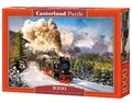 Produktbild: Castorland C-103409-2 - Steam Train, Puzzle 1000 teilig
