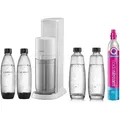 Produktbild: Wasser sodamaschine + 2 flaschen + 1 zylinder + 2 karaffen Sodastream duobicb