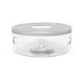 Produktbild: Bredemeijer Teewärmer Glas Edelstahl 15,1x6cm Stövchen Teelicht Warmhalteplatte