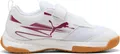Produktbild: PUMA Varion II V Junior Kinder-Hallenschuhe 108106 12 Weiß/Beere , Schuhgröße:35 EU