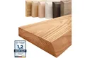 Produktbild: LAMO Manufaktur Wandregal Pure: ohne Montage Set 40 cm, Komplett-Set, 40mm stake Massivholzplatte