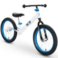 Produktbild: Bixe 16 Zoll Kinder Laufrad ab 5 Jahre - Balance Bike für Kinder von 5 bis 9 Jahren - Lauflernrad ohne Pedale mit Luftreifen - für Jungen und Mädchen - 16 inch Rad