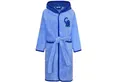 Produktbild: Smithy Kinderbademantel mit blauer Elefant, Frottee, Kapuze, Gürtel, Knöpfe, made in Europe
