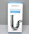 Produktbild: Bächlein Universal Siphon für Waschbecken - Abflussgarnitur Ablauf Röhrensiphon