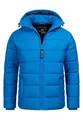 Produktbild: Arctic Seven Herren Winterjacke (S-3XL) - Wind- & Wasserabweisend, abnehmbare Kapuze, 4 Taschen, Steppjacke, Warme Jacke Männer - AS-420 (XL, Blau)