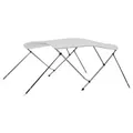 Produktbild: vidaXL 3-Bow Bimini Top Weiß 183x160x137 cm