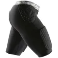 Produktbild: McDavid Unisex Hex Basketball-Hose Shorts, Schwarz (737), XXL Thudd