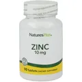 Produktbild: Natures Plus Zinc 10 mg 90 Tabletten