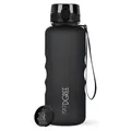 Produktbild: 720°DGREE Trinkflasche uberBottle softTouch mit Sieb onyx black 1,5l - Schwarz