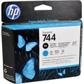 Produktbild: HP Druckkopf F9J86A 744 foto schwarz + cyan