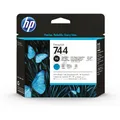 Produktbild: HP 744 DesignJet Druckkopf Fotoschwarz/Cyan