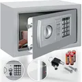 Produktbild: KESSER® Tresor Safe Elektronik-Zahlenschloss 31x20x20cm LED-Anzeige Stahlbolzen - Silber