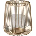 Produktbild: Mondex Laterne, Gold, Metall, 27x28x27 cm, Dekoration, Windlichter & Laternen, Windlichter
