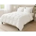 Produktbild: Hochwertige Daunendecke | warm | 155 x 220 cm | 90% Daunen / 10% Federn | Füllgewicht: 940g | XDREAM Nature - Weiß