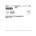 Produktbild: SANDISK Rundmutter Stahl mit Trapezgewinde TR 14 x 4 x D36 x L21 S (880890040140400)