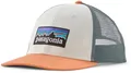 Produktbild: Patagonia P-6 Logo LoPro Trucker Hat white w/peach sherbet - Größe one size