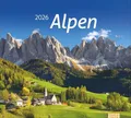 Produktbild: times&more Alpen Bildkalender 2026: Wandkalender mit beeindruckenden Fotos schroffer Gipfel und luftiger Höhen. Dekorativer Poster-Kalender für Bergfreunde. (times&more Kalender Heye)