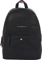 Produktbild: Tommy Hilfiger Herren Rucksack Essential PU Backpack Handgepäck, Schwarz (Black), Einheitsgröße
