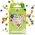 Produktbild: Blühendes Saatgut Konfetti für bunte Wildblumen - Farbenfrohes Blumenkonfetti aus 100% biologisch abbaubarem Samenpapier (ca. 200x Stück)