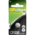 Produktbild: GP Batteries Cr1220 (1 Stk., CR1220, 36 mAh) (060.1220C1)
