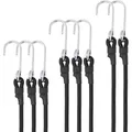 Produktbild: Spanngummi Haken 8er Set Gummibänder 60cm Gepäckspanner Fahrrad Motorrad Camping