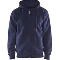 Produktbild: Blakläder Sweatshirt mit Kapuze und Reißverschluss 3366 1048 in div. Farben - marineblau - 4XL