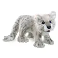 Produktbild: Folkmanis Handpuppe Baby Schneeleopard / Snow Leopard Cub 3137