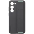 Produktbild: Silikon-Griffhülle für Galaxy S23, Schwarz