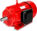 Produktbild: EBERTH Elektromotor 400V mit 5,5 kW Leistung, Drehstrommotor aus Aluminium, 3-Phasen, Drehzahl 2900 U/min., Stromstärke 11 A, Leistungsfaktor 0,95