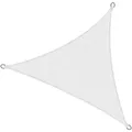 Produktbild: SolVision hdpe Sonnensegel HS9 Dreieck Weiß, 300x300x300 cm - Sol Royal