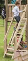Produktbild: Gartenwelt Riegelsberger Handlauf Treppe mit Handlauf für kleine Kinder Lärche natur