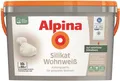 Produktbild: Alpina Silikat Wohnweiß Wandfarbe 10 L