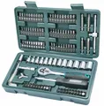 Produktbild: Brüder Mannesmann Steckschlüssel- & Bitsatz 130-tlg. 1/4 Zoll M29166