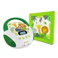 Produktbild: mooov 477144 CD Player für Kinder|Boombox Jungle|USB /AUX/ Kopfhörer | Gebraucht