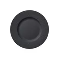 Produktbild: Villeroy & Boch 10-4239-2640-6 Manufacture Rock Frühstücksteller, Porzellan, Schwarz, 22 centimeters