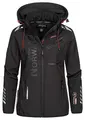 Produktbild: Geographical Norway Damen Softshell Jacke G-ROSE - SCHWARZ/SCHWARZ - L/3