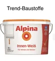 Produktbild: 10L Alpinaweiß - weiße Innenfarbe - spritzfrei