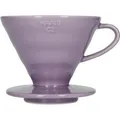 Produktbild: Hario V60-02 Kaffeetropfer aus Keramik, lila meliert (36144174)