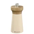 Produktbild: Zassenhaus Pfeffermühle WESTERLAND sand | lackiertes Buchenholz | Mühlenkopf aus Buchenholz | mit stufenlos verstellbarem Hochleistungs-Keramikmahlwerk | Gewürzmühle für Pfeffer | 12 cm, Ø 5,4 cm