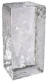 Produktbild: Fuchs Design Crystal Collection Hammerschlag glänzend Glasstein 8,2x11,6x5,3 cm