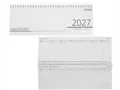 Produktbild: 2x Querkalender 1 Woche 1 Seite 2027 Tischkalender Wochenkalender