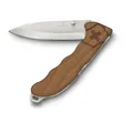 Produktbild: Victorinox Schweizer Taschenmesser Hunter Evoke Wood, Klappmesser mit Holzgriff, Outdoor, 4 Funktionen Inkl. 10 cm Klinge und Daumenpin, Braun