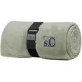 Produktbild: S.Oliver Kuscheldecke  Kuschelsoft , grün , Synthetik , Maße (cm): B: 150