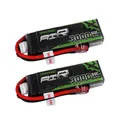 Produktbild: 2X Ovonic 50C 3000mAh 11.1V 3S Lipo Akku mit T Plug for RC Car heli Boat jet FPV
