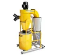 Produktbild: BAMATO Absauganlage ABZ-1800 Y-Adapter Zyklonabsaugung 230V Reinluft-Absaugung 1150m³/h, 1500 W, (1-tlg), Späneabsaugung, Feinstaub-Filterpatrone, 2000 Pa