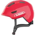 Produktbild: ABUS Kinderhelm Smiley 3.0 - Fahrradhelm mit tiefer Passform, kindergerechten Designs & Platz für einen Zopf - für Mädchen und Jungs - Rot Glän... - Rot