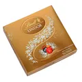 Produktbild: Lindt LINDOR Box Mischung, Schokoladengeschenk, ca. 15 LINDOR Kugeln, 4 Sorten