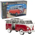 Produktbild: Revell Modellbausatz 07399 Volkswagen T1 Samba Bus, 173 Teile, Level 5, ab 13 Jahre, Maßstab 1:24